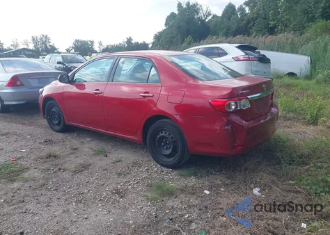 2013 Toyota Corolla Le из США, поврежденный, VIN 2T1BU4EE7DC018631